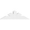 Ekena Millwork Saratoga Architectural Grade PVC Gable Bracket, 36"W x 10 1/2"H x 4"D x 4"F, 7/12 Pitch GBP036X11X0404SAR00 - alternate 5